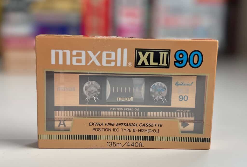 Vintage Maxell XLI (1985) Extra Fine Epilaxial Cassette Tape